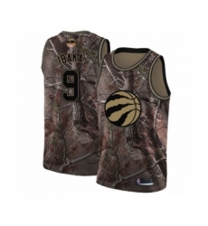 Men's Toronto Raptors #9 Serge Ibaka Swingman Camo Realtree Collection 2019 Basketball Finals Bound Jersey