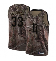 Youth Nike Houston Rockets #33 Ryan Anderson Swingman Camo Realtree Collection NBA Jersey