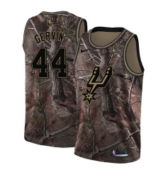 Men's Nike San Antonio Spurs #44 George Gervin Swingman Camo Realtree Collection NBA Jersey