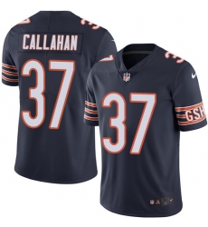Youth Nike Chicago Bears #37 Bryce Callahan Navy Blue Team Color Vapor Untouchable Limited Player NFL Jersey