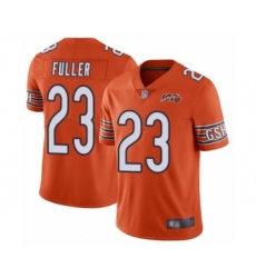 Youth Chicago Bears #23 Kyle Fuller Orange Alternate 100th Season Limited Football Jersey