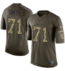 Men's Nike Cincinnati Bengals #71 Andre Smith Elite Green Salute to Service NFL Jersey
