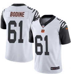 Youth Nike Cincinnati Bengals #61 Russell Bodine Limited White Rush Vapor Untouchable NFL Jersey