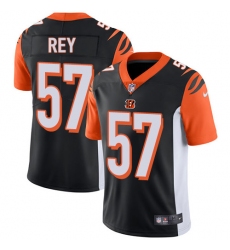 Youth Nike Cincinnati Bengals #57 Vincent Rey Vapor Untouchable Limited Black Team Color NFL Jersey