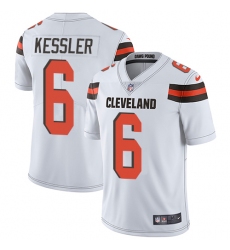 Men's Nike Cleveland Browns #6 Cody Kessler White Vapor Untouchable Limited Player NFL Jersey