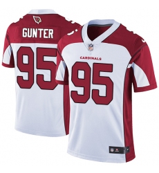 Men's Nike Arizona Cardinals #95 Rodney Gunter White Vapor Untouchable Limited Player NFL Jersey