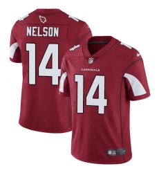 Youth Nike Arizona Cardinals #14 J.J. Nelson Red Team Color Vapor Untouchable Limited Player NFL Jersey