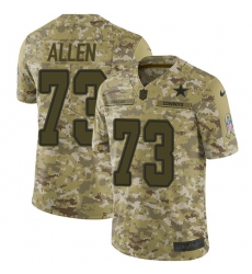 Men's Nike Dallas Cowboys #73 Larry Allen Limited Camo 2018 Salute to Service NFL Jersey