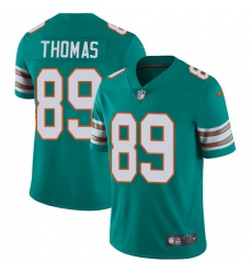 Youth Nike Miami Dolphins #89 Julius Thomas Aqua Green Alternate Vapor Untouchable Limited Player NFL Jersey