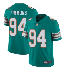 Youth Nike Miami Dolphins #94 Lawrence Timmons Aqua Green Alternate Vapor Untouchable Limited Player NFL Jersey