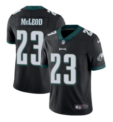 Men's Nike Philadelphia Eagles #23 Rodney McLeod Black Alternate Vapor Untouchable Limited Player NFL Jersey