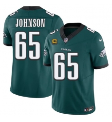 Men's Philadelphia Eagles #65 Lane Johnson Green 2026 F.U.S.E. 4-Star C Vapor Untouchable Limited Football Stitched Jersey