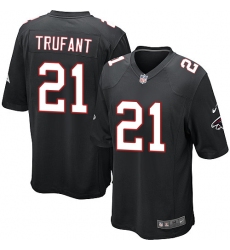 Men's Nike Atlanta Falcons #21 Desmond Trufant Game Black Alternate NFL Jersey