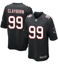 Youth Nike Atlanta Falcons #99 Adrian Clayborn Game Black Alternate NFL Jersey