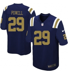 Youth Nike New York Jets #29 Bilal Powell Limited Navy Blue Alternate NFL Jersey