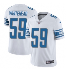 Men's Nike Detroit Lions #59 Tahir Whitehead Limited White Vapor Untouchable NFL Jersey