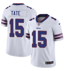 Youth Nike Buffalo Bills #15 Brandon Tate White Vapor Untouchable Limited Player NFL Jersey