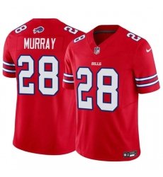 Men's Buffalo Bills #28 Latavius Murray Red 2023 F.U.S.E. Vapor Untouchable Limited Football Stitched Jersey