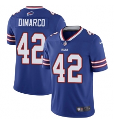 Men's Nike Buffalo Bills #42 Patrick DiMarco Royal Blue Team Color Vapor Untouchable Limited Player NFL Jersey