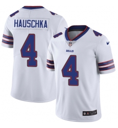 Men's Nike Buffalo Bills #4 Stephen Hauschka White Vapor Untouchable Limited Player NFL Jersey