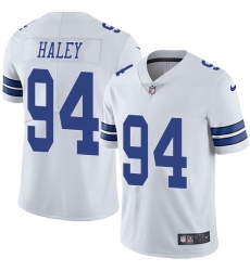 Youth Nike Dallas Cowboys #94 Charles Haley White Vapor Untouchable Limited Player NFL Jersey
