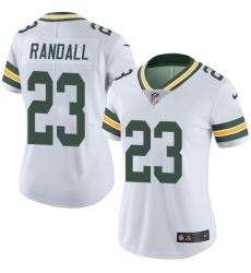 Women's Nike Green Bay Packers #23 Damarious Randall White Vapor Untouchable Limited Player NFL Jersey
