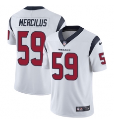 Men's Nike Houston Texans #59 Whitney Mercilus Limited White Vapor Untouchable NFL Jersey