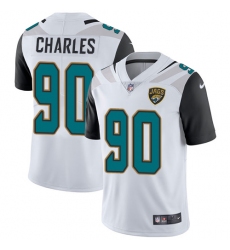 Youth Nike Jacksonville Jaguars #90 Stefan Charles White Vapor Untouchable Limited Player NFL Jersey