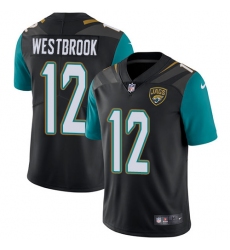 Youth Nike Jacksonville Jaguars #12 Dede Westbrook Black Alternate Vapor Untouchable Limited Player NFL Jersey