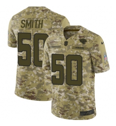 Men's Nike Jacksonville Jaguars #50 Telvin Smith Limited Camo 2018 Salute to Service NFL Jersey