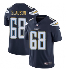 Youth Nike Los Angeles Chargers #68 Matt Slauson Navy Blue Team Color Vapor Untouchable Limited Player NFL Jersey